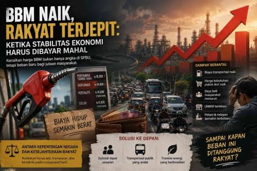 Harga BBM Naik, Beban Masyarakat Semakin Berat